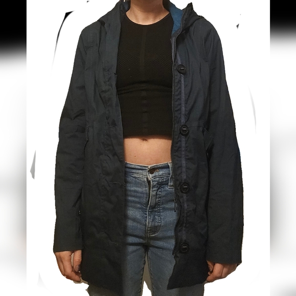 The North Face 3=in=1 Aelian TriClimate Jacket Navy Blue Snow Coat Women's Small - Picture 1 of 16